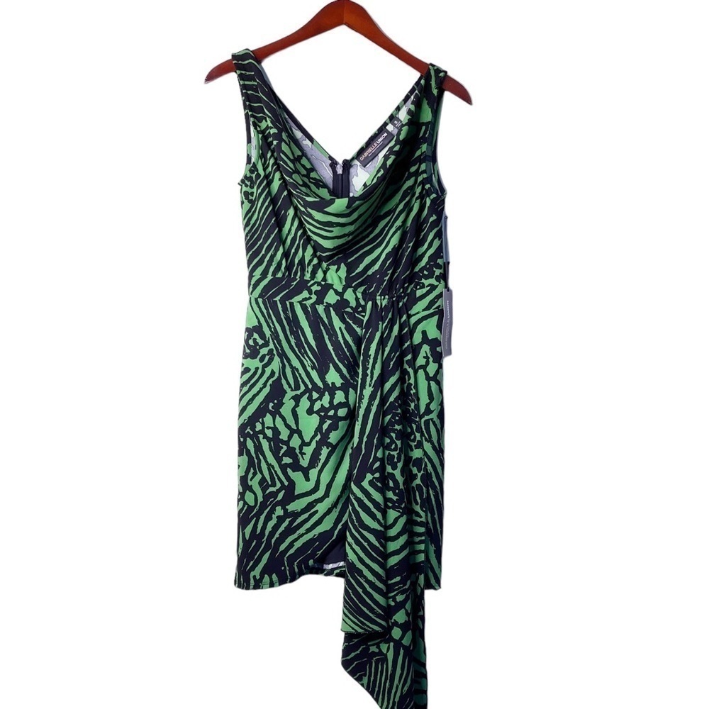 GABRIELLE UNION and New York & Company Sleeveless Draped Neck Dress Size Small